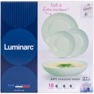 Набор столовый APY PARADISE GREEN 18 предметов